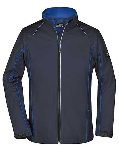 Dwukolorowa damska kurtka softshell Zip-Off