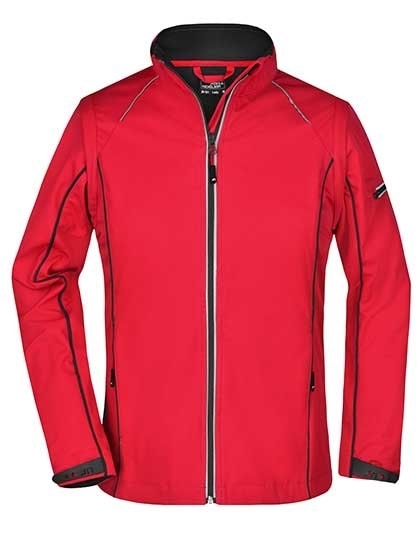 Dwukolorowa damska kurtka softshell Zip-Off