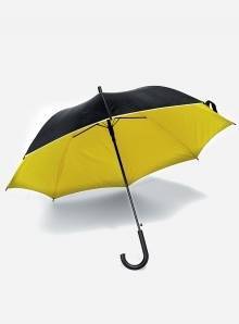 Dwukolorowy parasol automatyczny Laska