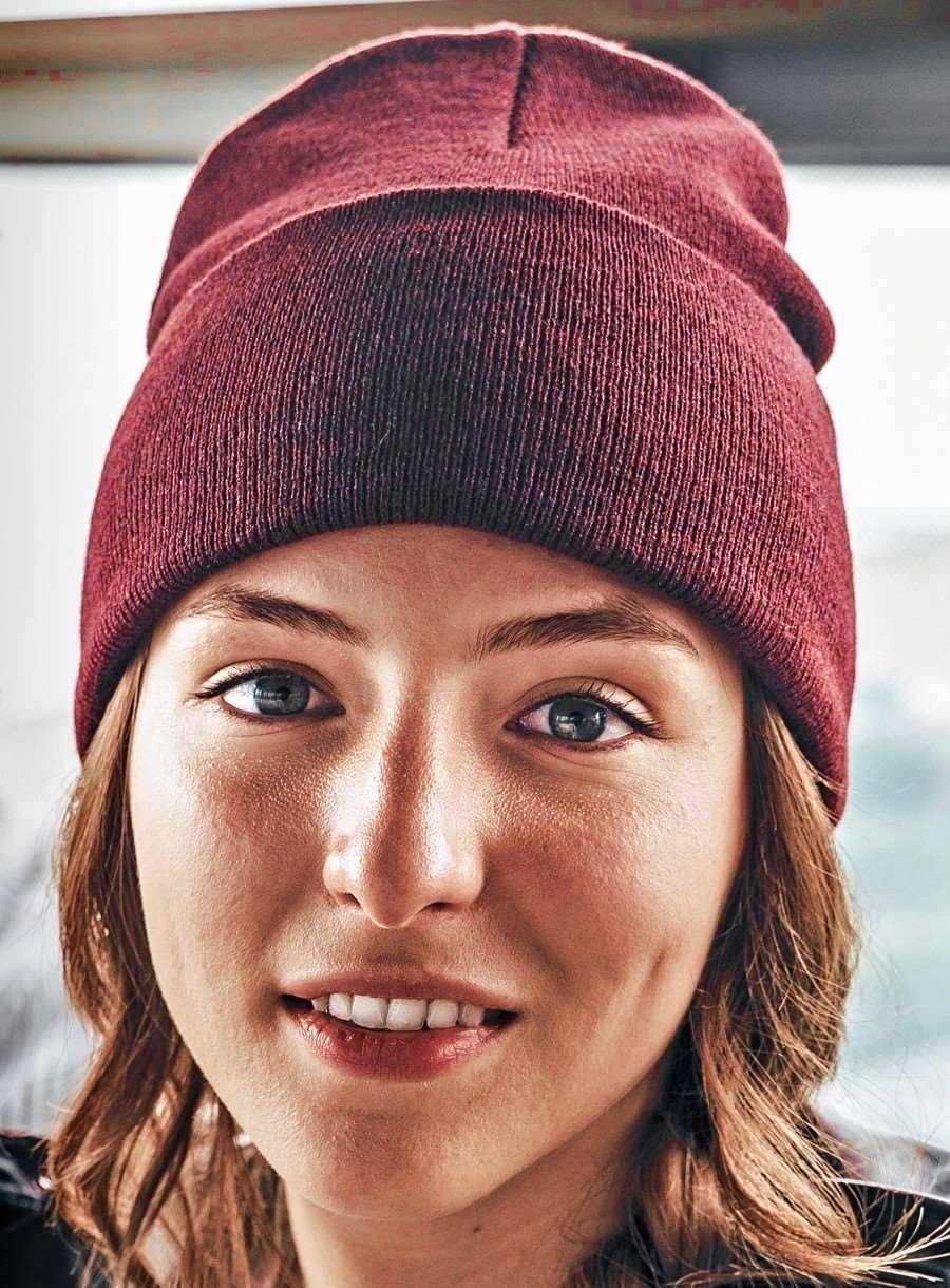 Dwuwarstwowa czapka zimowa marki Atlantis, materiał z recyklingu