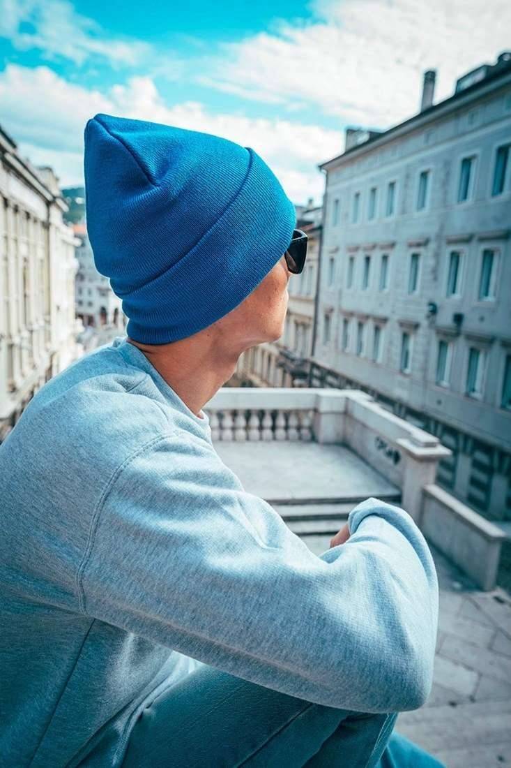 Dwuwarstwowa czapka zimowa marki Atlantis, materiał z recyklingu