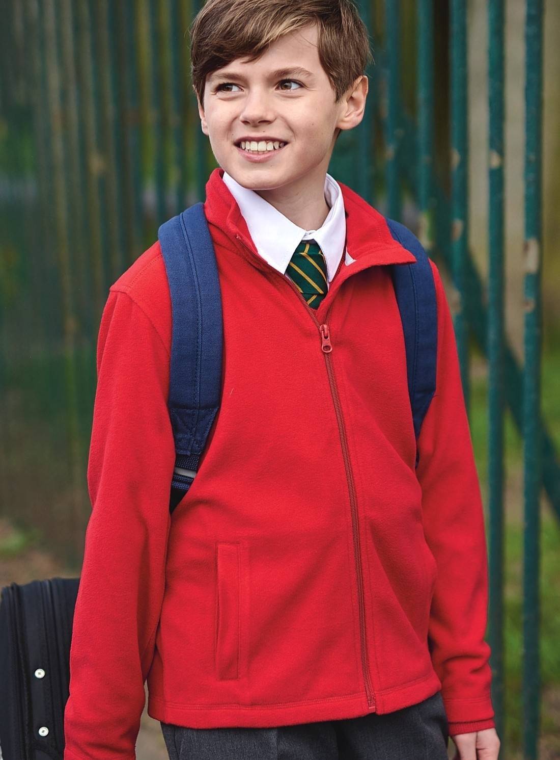 Dziecięca bluza polarowa na długi zamek marki Regatta