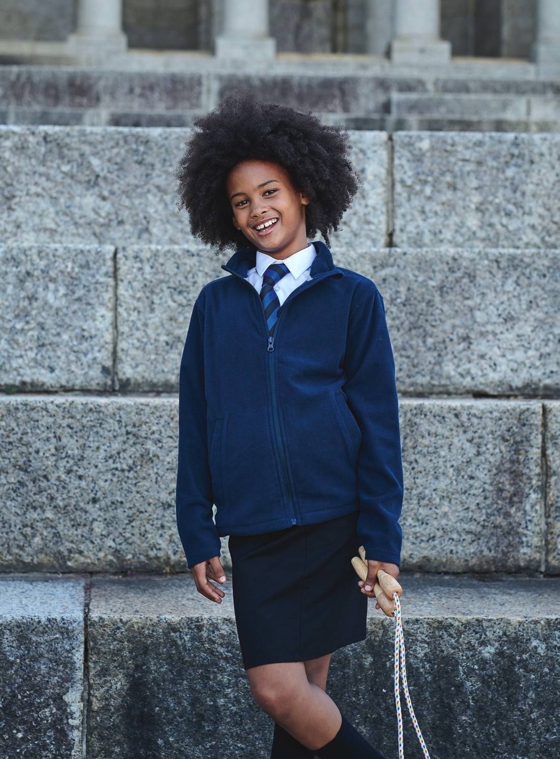 Dziecięca bluza polarowa na długi zamek marki Regatta