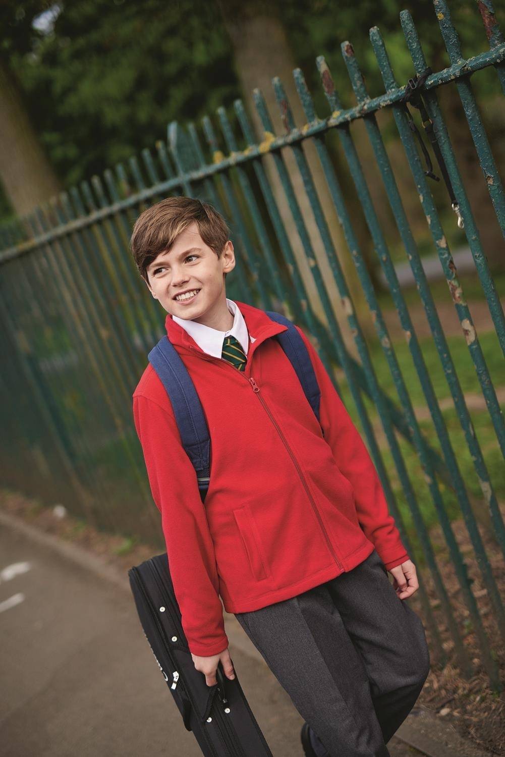 Dziecięca bluza polarowa na długi zamek marki Regatta