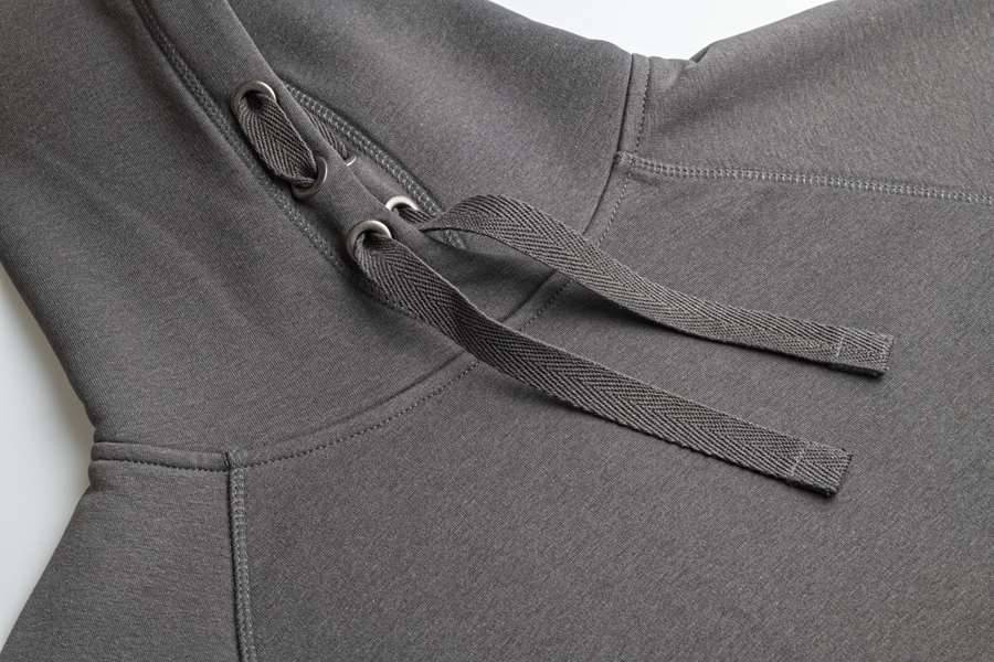 Dziecięca bluza Premium z kapturem posiadającym szerokie troczki