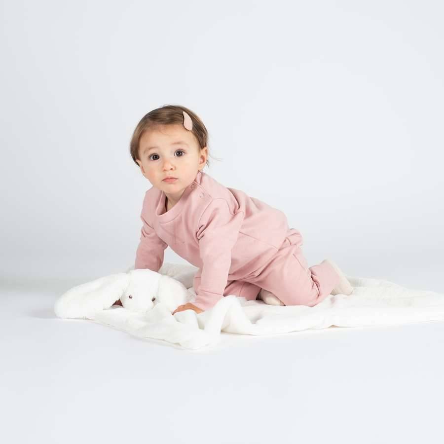 Dziecięca bluza z ozdobnym szwem na dekolcie