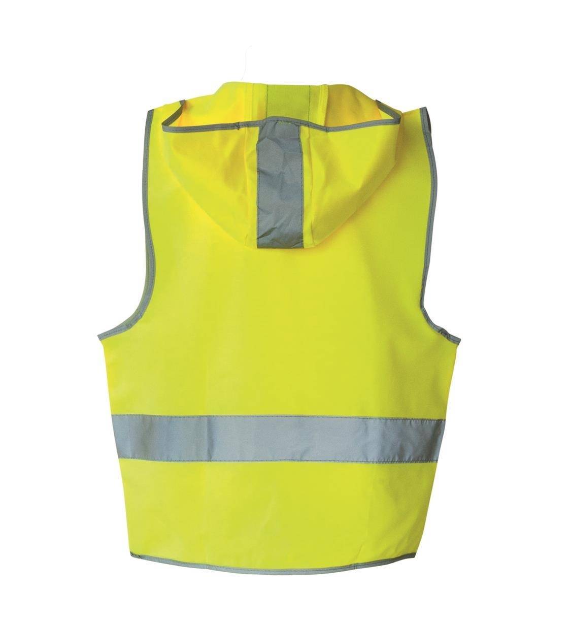 Dziecięca kamizelka odblaskowa z kapturem