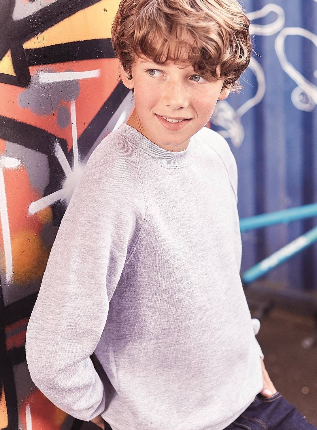 Dziecięca klasyczna bluza Kids Raglan