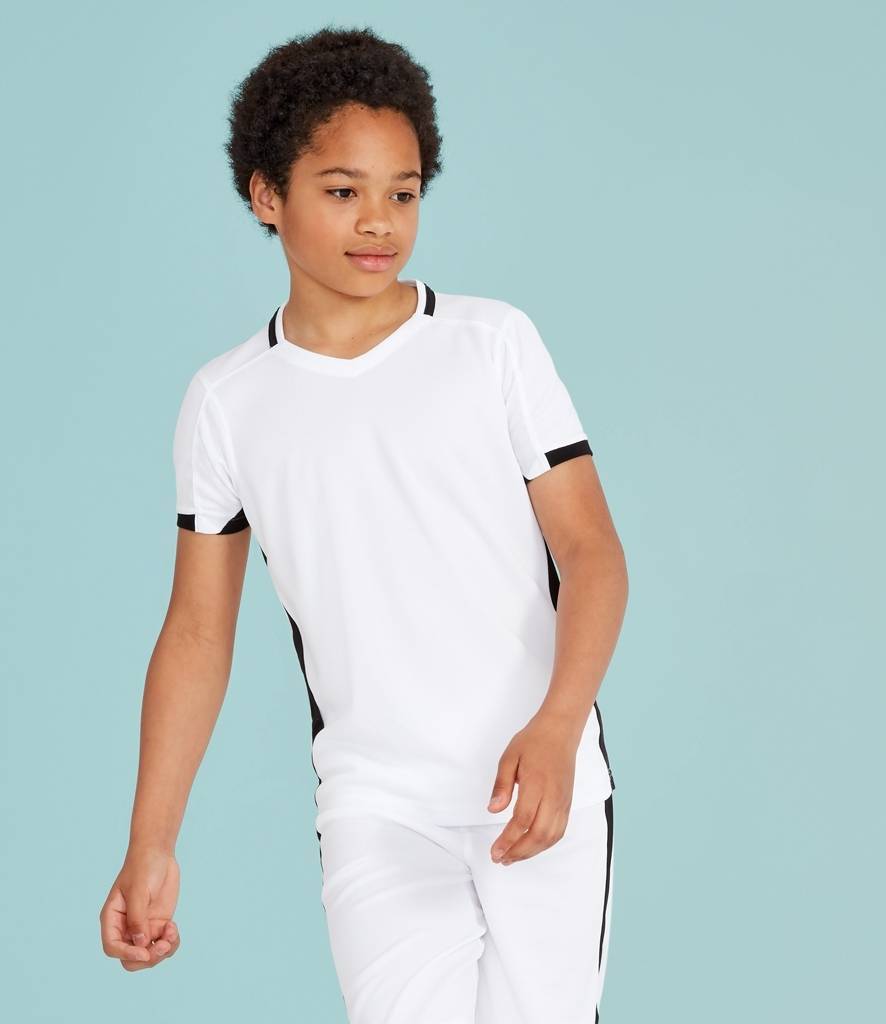 Dziecięca koszulka sportowa Classico Contrast