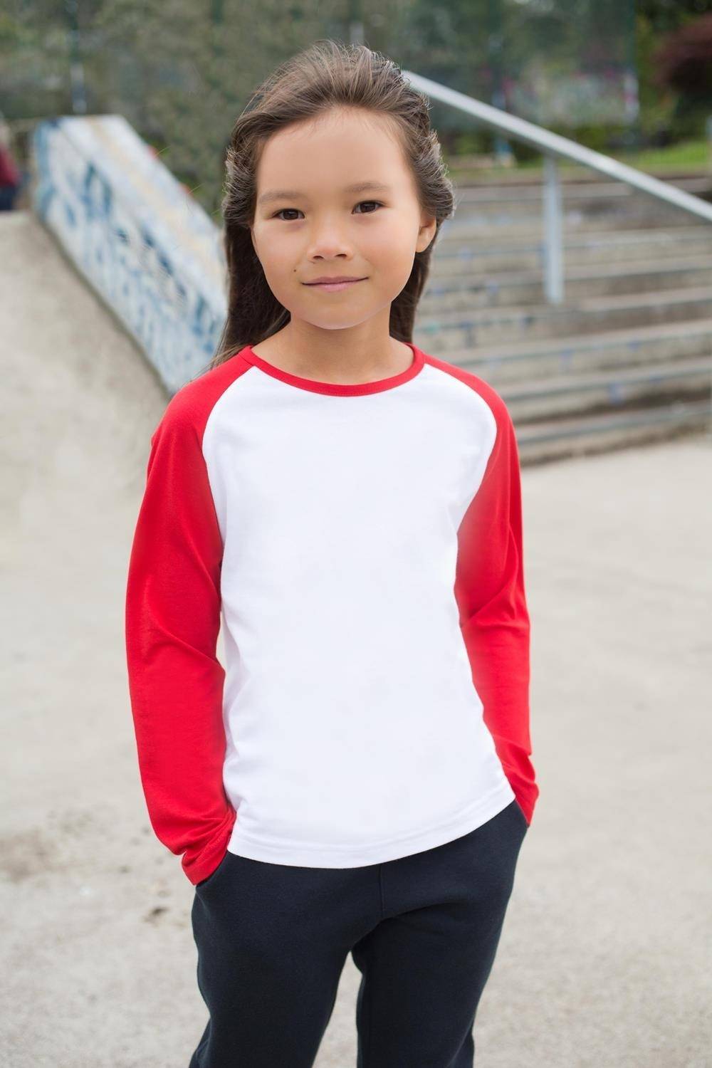 Dziecięca koszulka z długim rękawem Baseball