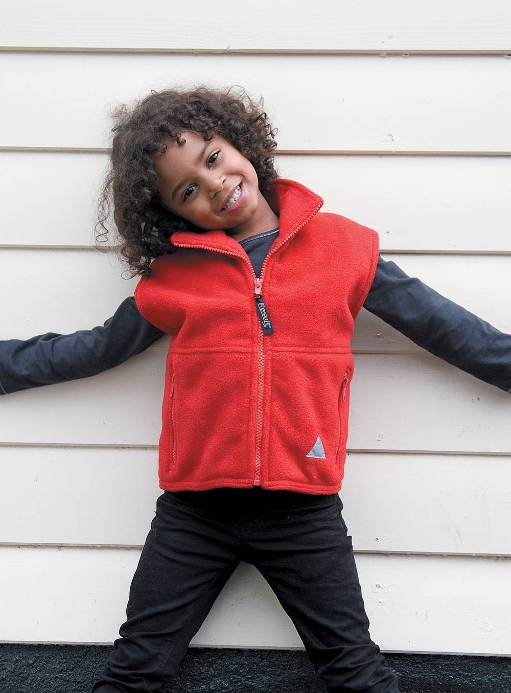 Dziecięcy bezrękawnik z polaru