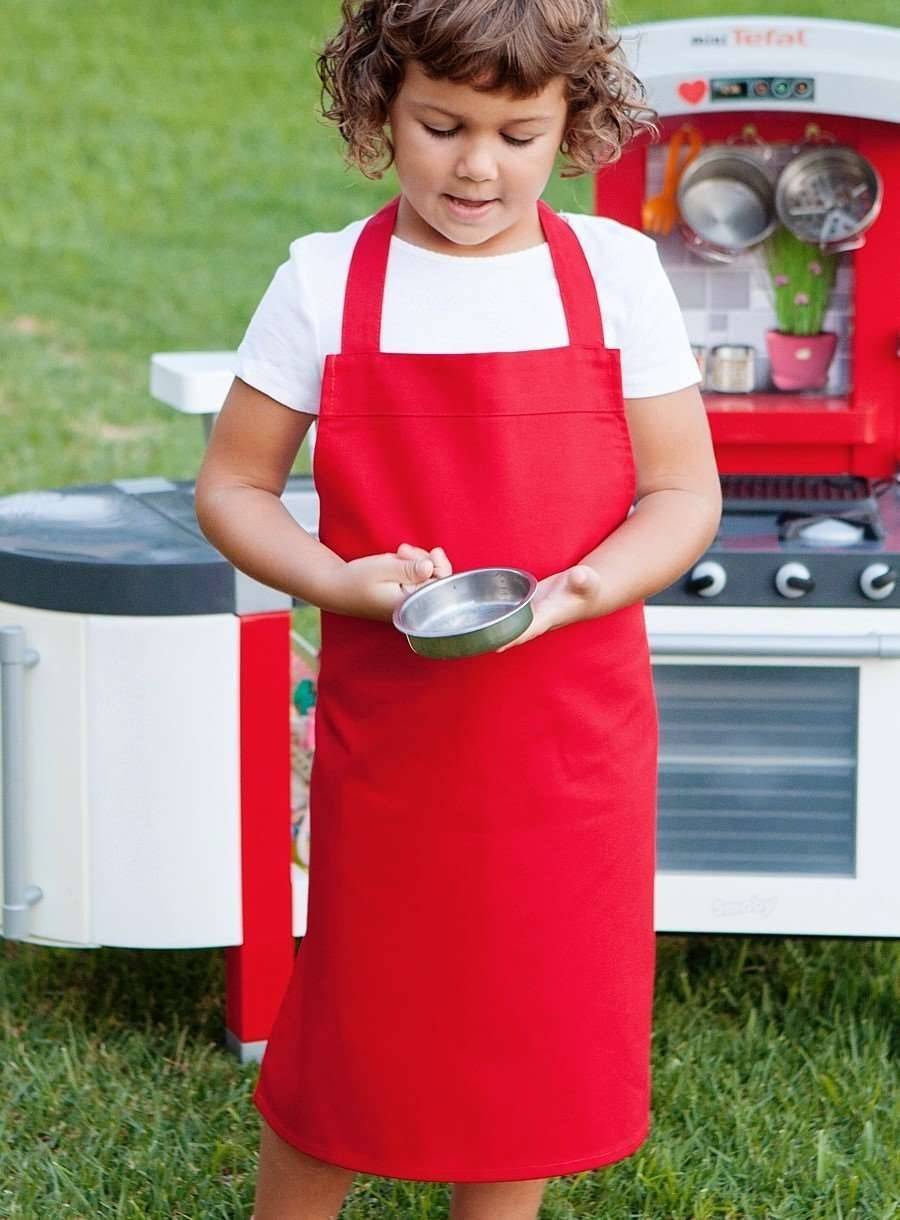 Dziecięcy fartuch gastronomiczny, bawełniany