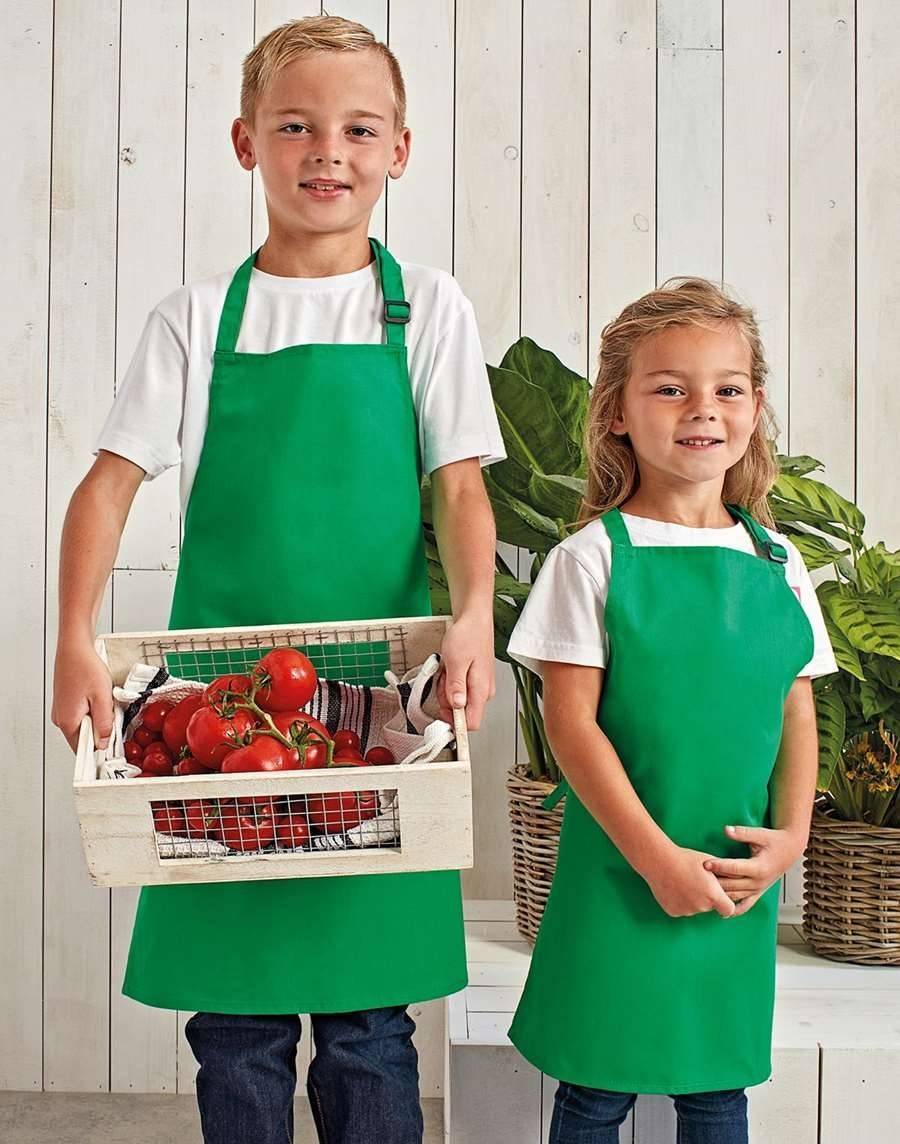 Dziecięcy fartuch kelnerski z regulowanym upięciem