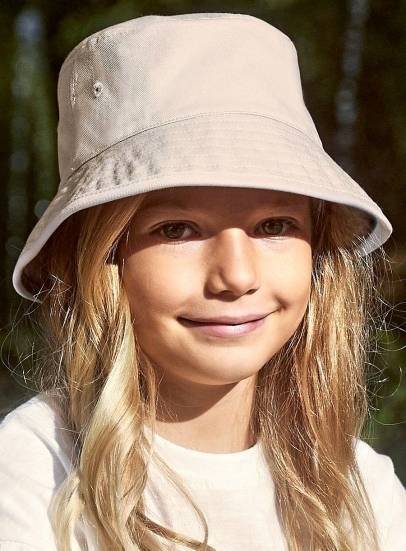 Dziecięcy kapelusz wykonany z bawełny organicznej z dodatkową warstwą ochronną UV
