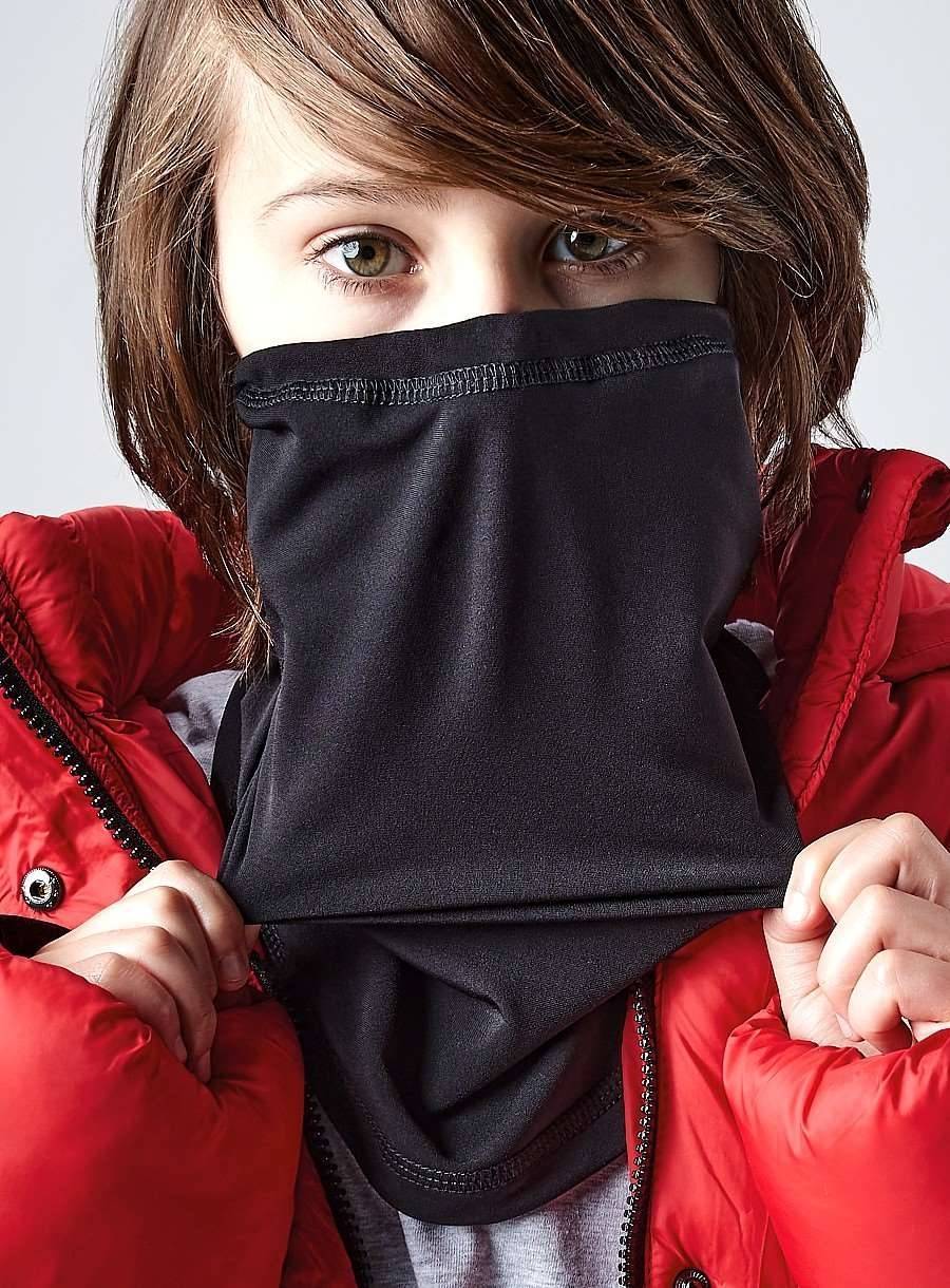 Dziecięcy ocieplający komin w technologii softshell