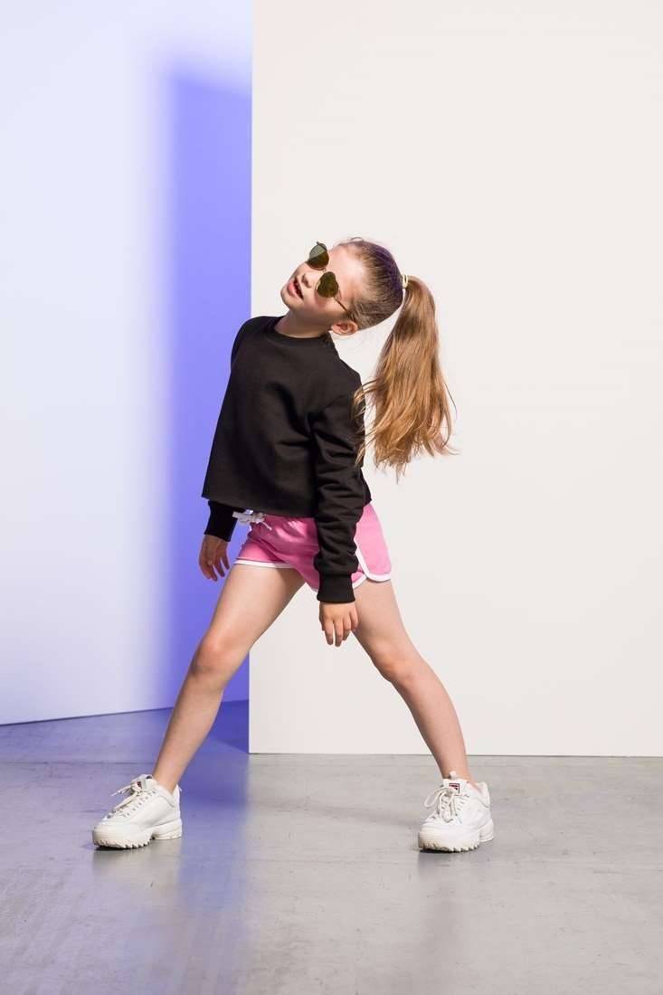 Dziewczęca bluza o krótkim fasonie marki SF