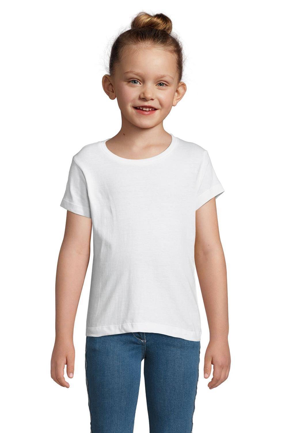 Dziewczęca koszulka t-shirt o dopasowanym fasonie