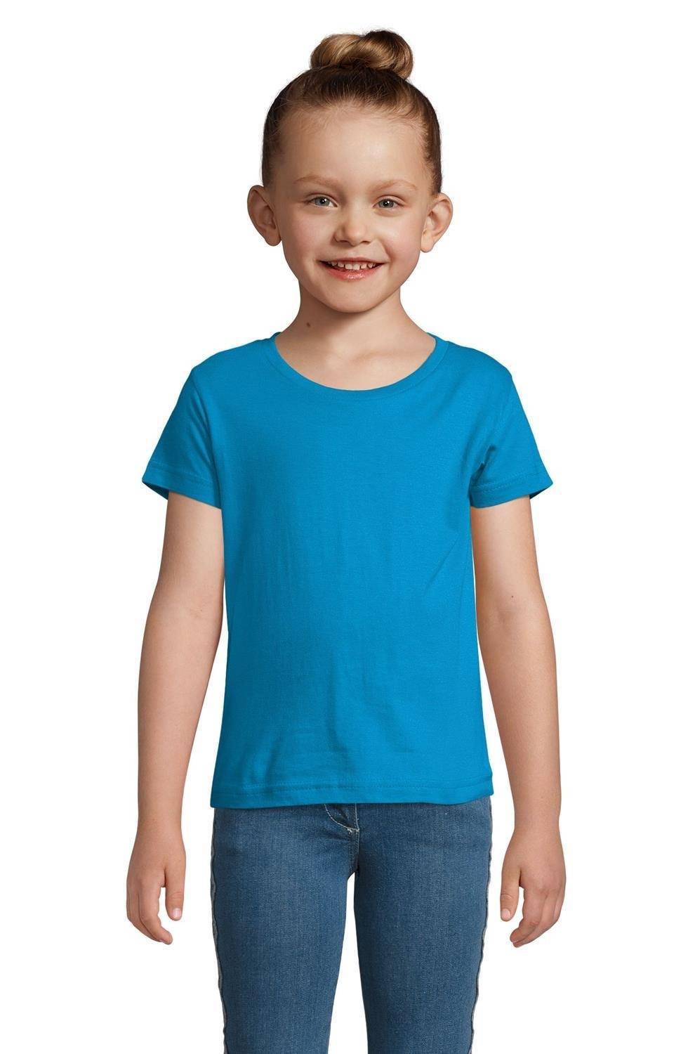 Dziewczęca koszulka t-shirt o dopasowanym fasonie