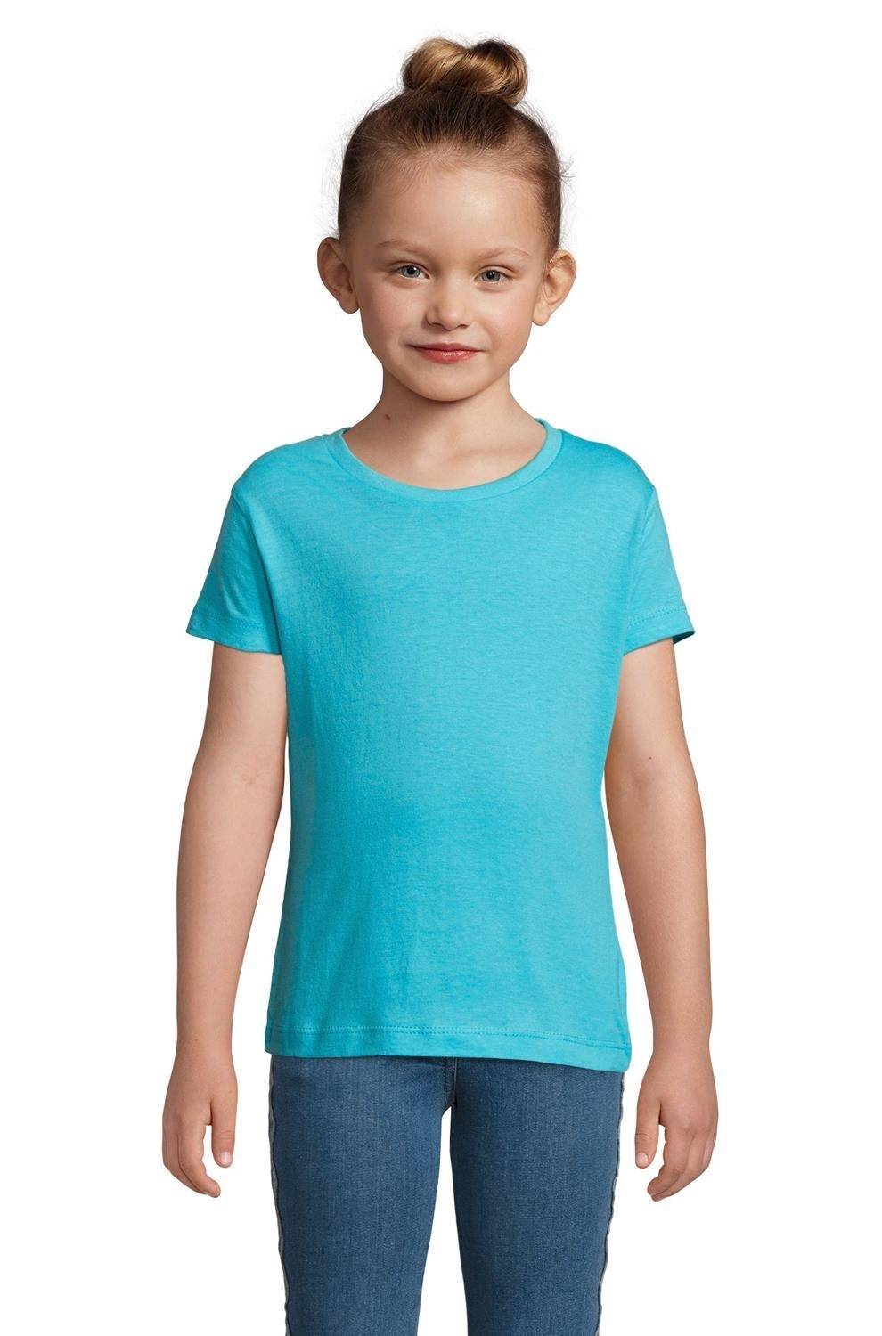 Dziewczęca koszulka t-shirt o dopasowanym fasonie