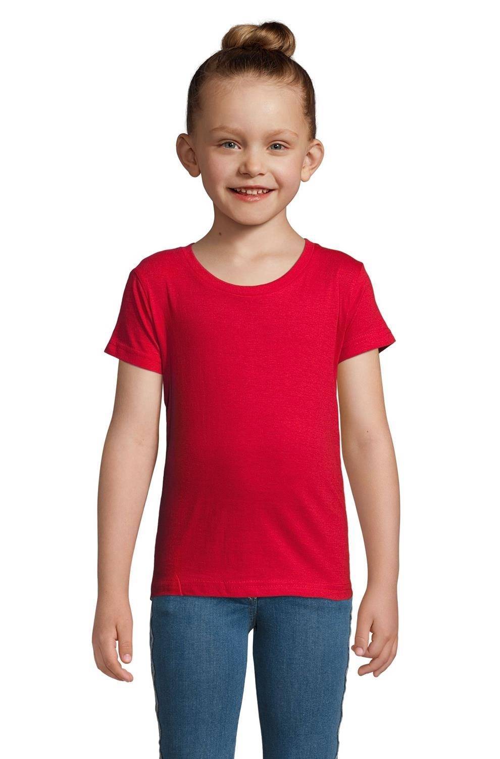 Dziewczęca koszulka t-shirt o dopasowanym fasonie