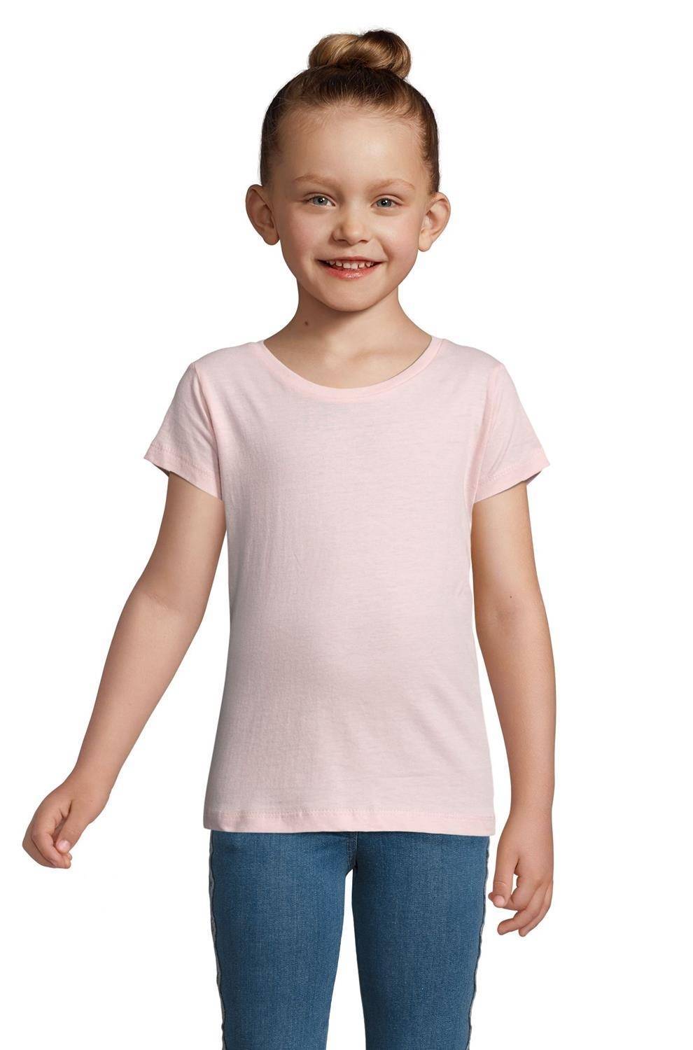 Dziewczęca koszulka t-shirt o dopasowanym fasonie