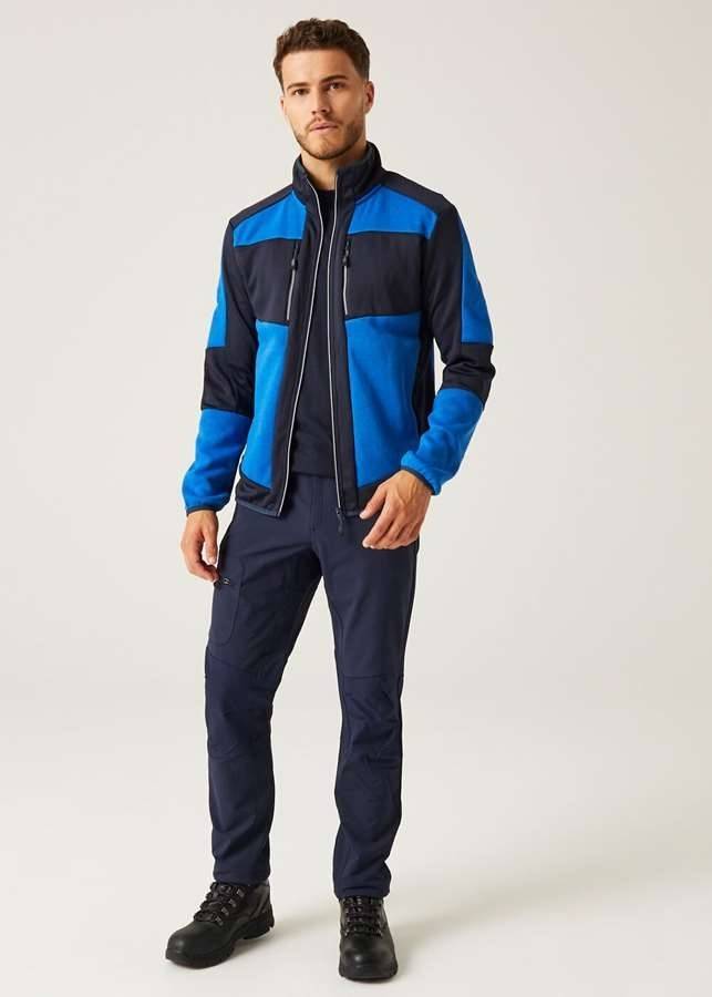 E-volve Unisex Knit Effect Stretch Midlayer