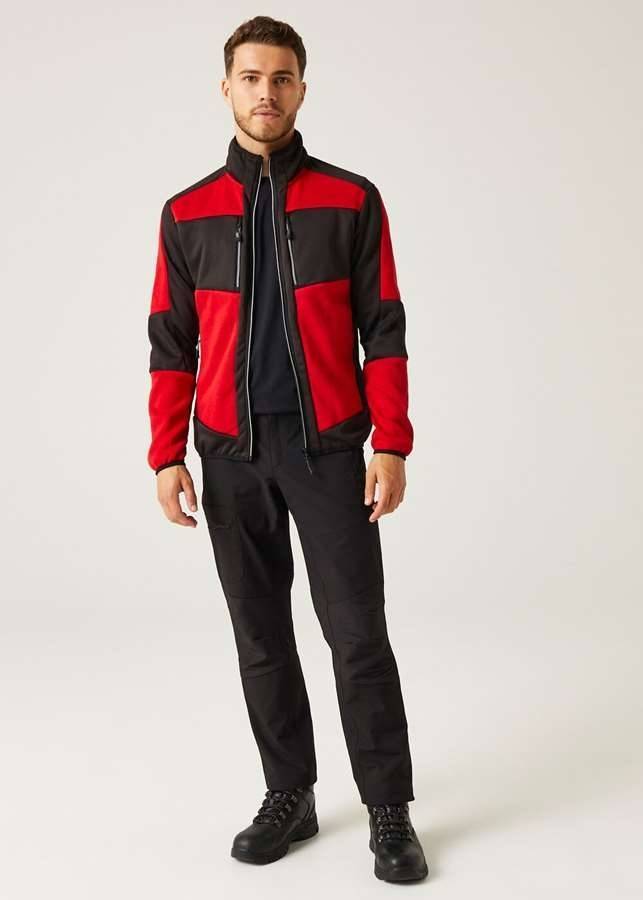 E-volve Unisex Knit Effect Stretch Midlayer