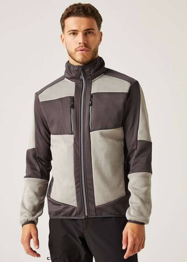 E-volve Unisex Knit Effect Stretch Midlayer