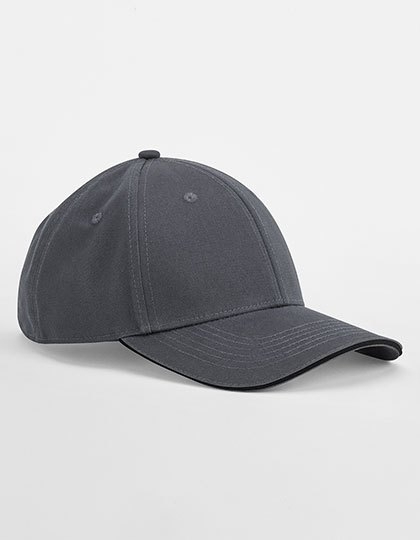 EarthAware® Classic Organic Cotton 6 Panel Cap - Sandwich Peak