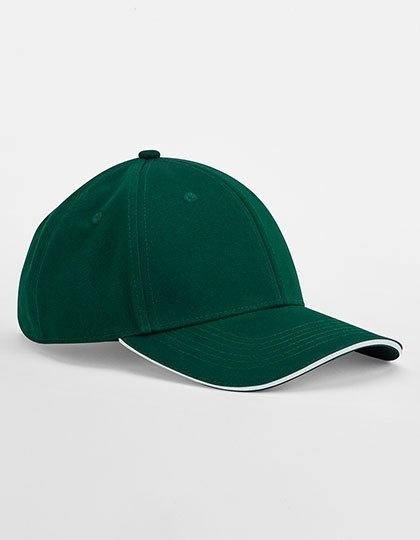 EarthAware® Classic Organic Cotton 6 Panel Cap - Sandwich Peak