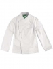 Ekologiczna bluza kucharska z podwijanymi rękawami, model damski