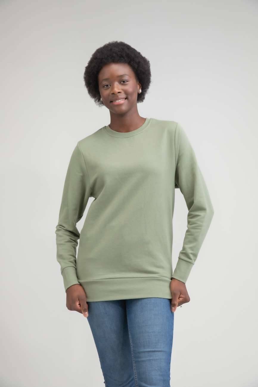 Ekologiczna bluza marki Mantis z odrywaną metką