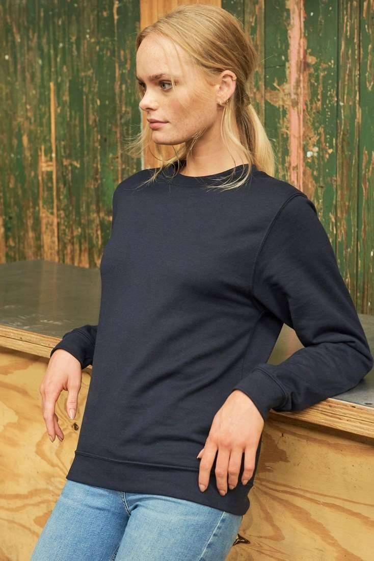 Ekologiczna bluza wykonana z bawełny organicznej i materiału z recyklingu