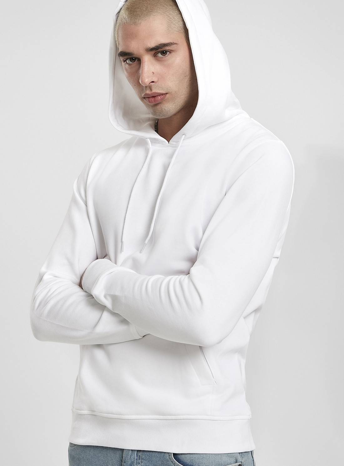 Ekologiczna bluza z kapturem o dopasowanym kroju