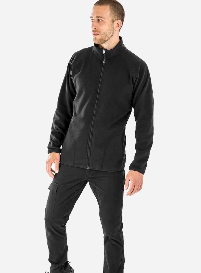 Ekologiczna bluza z polaru Result rozpinana, materiał z recyklingu