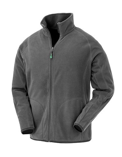 Ekologiczna bluza z polaru Result rozpinana, materiał z recyklingu