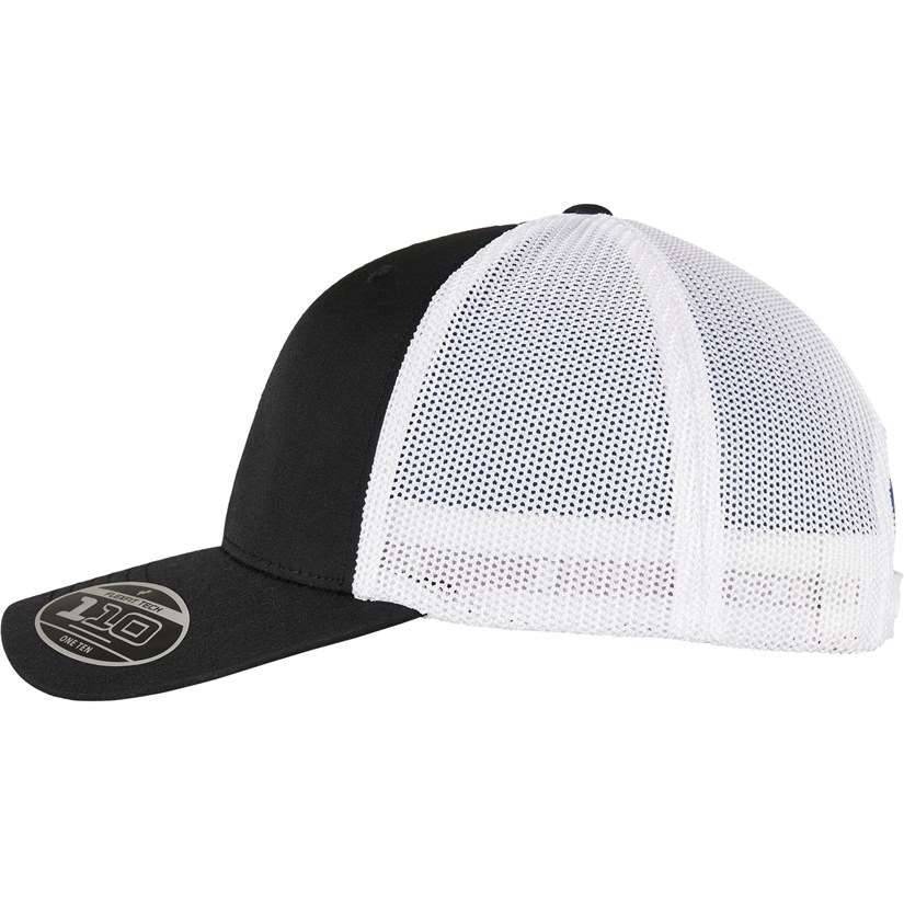 Ekologiczna czapka z daszkiem dwukolorowa, materiał z recyklingu