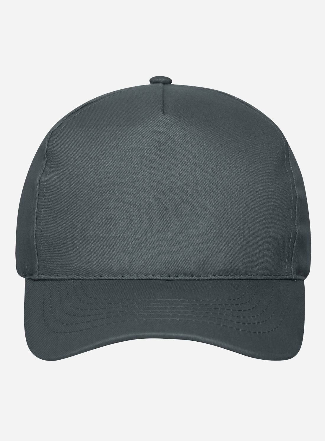 Ekologiczna czapka z daszkiem uszyta z pięciu paneli