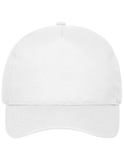 Ekologiczna czapka z daszkiem uszyta z pięciu paneli