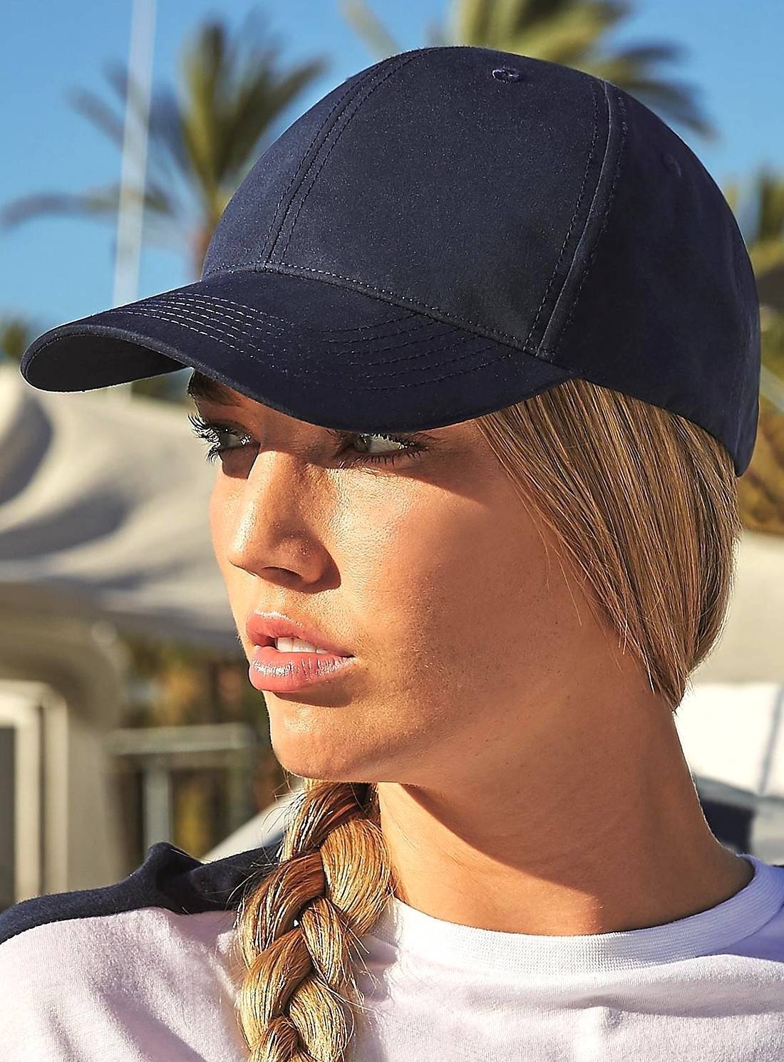 Ekologiczna czapka z daszkiem z materiału z recyklingu