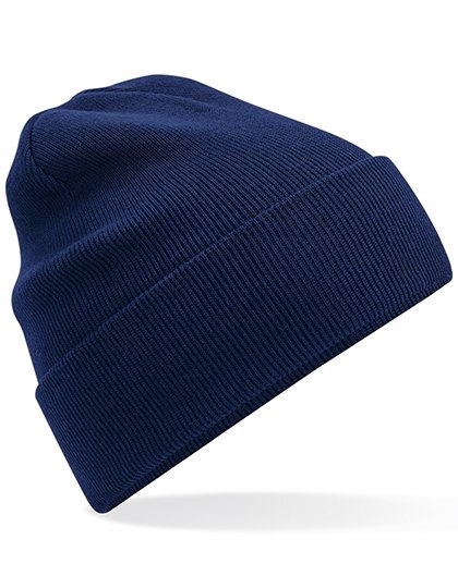 Ekologiczna czapka zimowa w stylu Beanie uszyta z bawełny organicznej