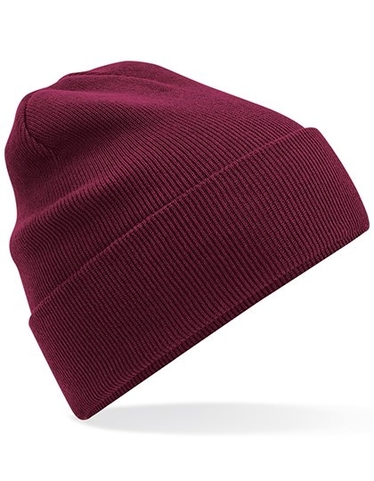 Ekologiczna czapka zimowa w stylu Beanie uszyta z bawełny organicznej