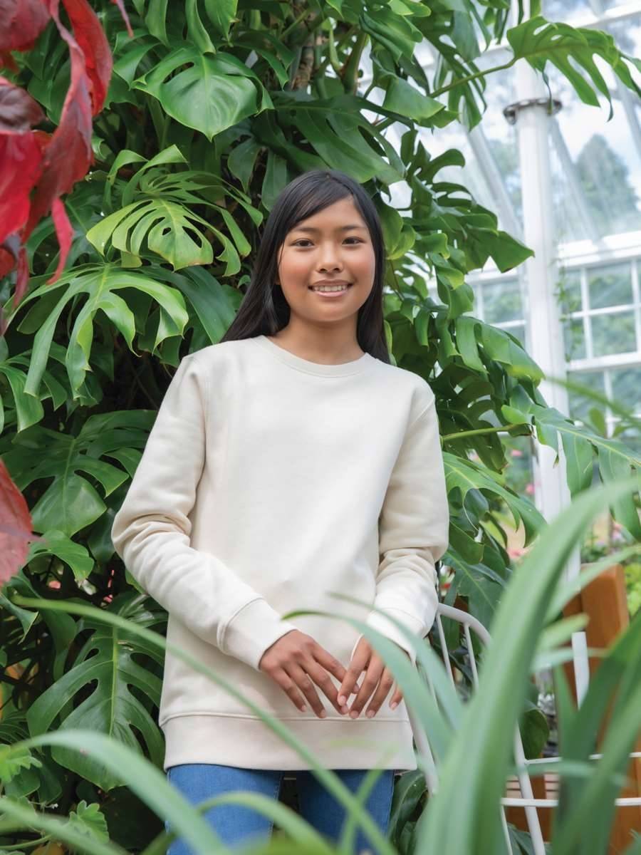 Ekologiczna dziecięca bluza marki Mantis z odrywaną metką