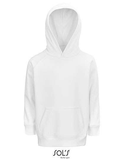 Ekologiczna dziecięca bluza z kapturem oraz raglanowymi rękawami marki Sol's