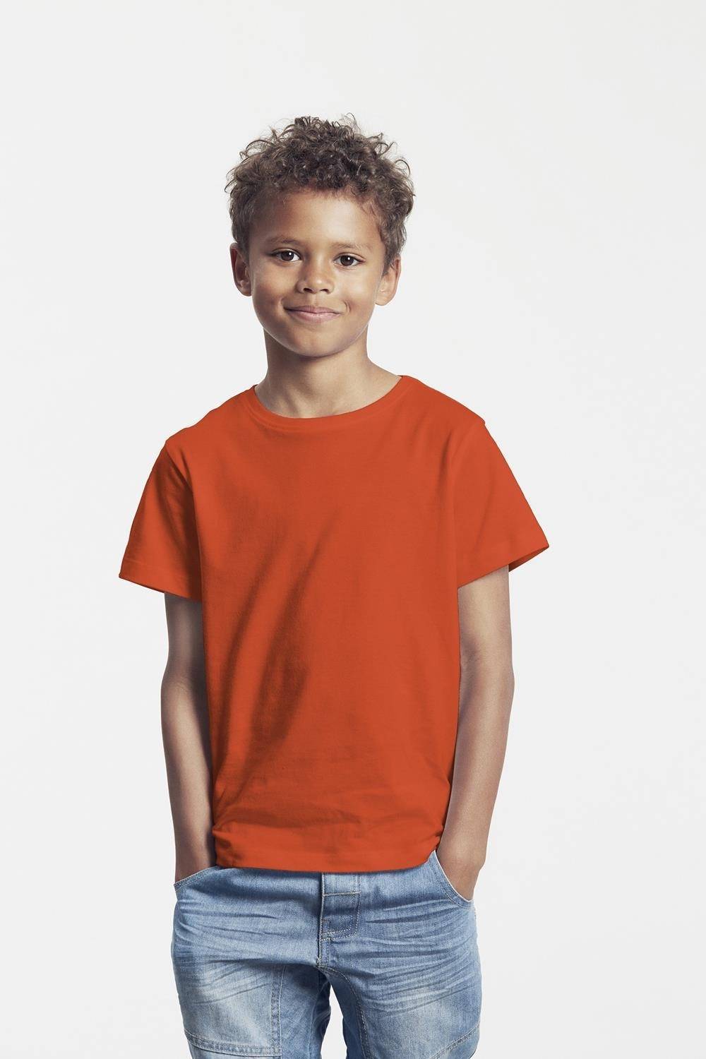 Ekologiczna koszulka dziecięca o dopasowanym fasonie