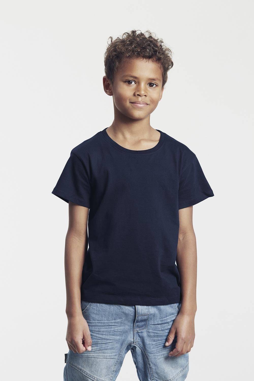 Ekologiczna koszulka dziecięca o dopasowanym fasonie