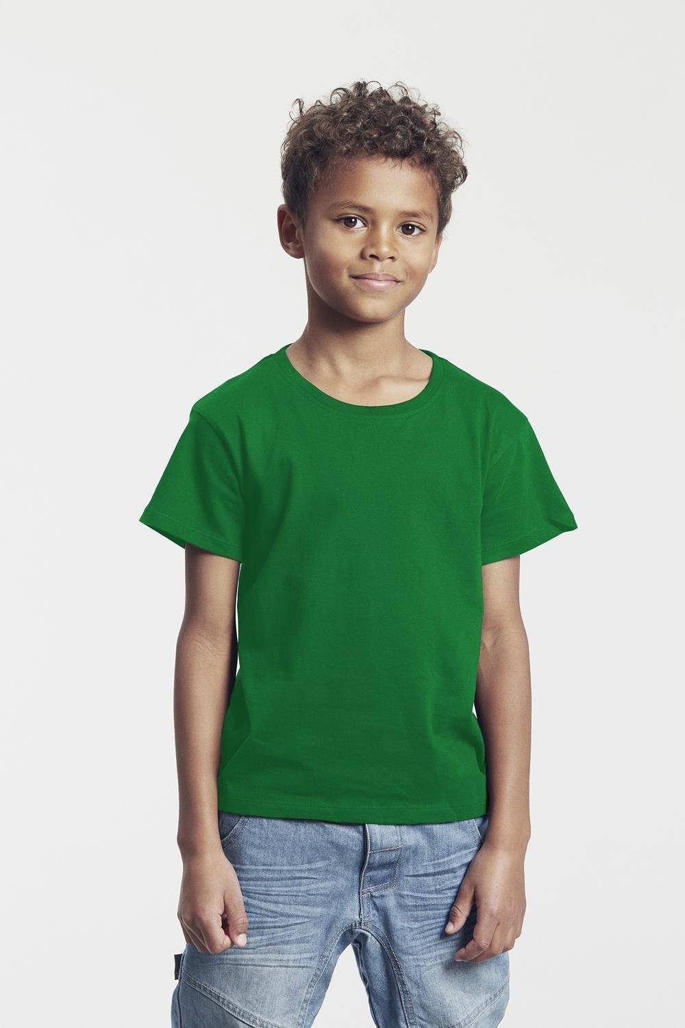 Ekologiczna koszulka dziecięca o dopasowanym fasonie