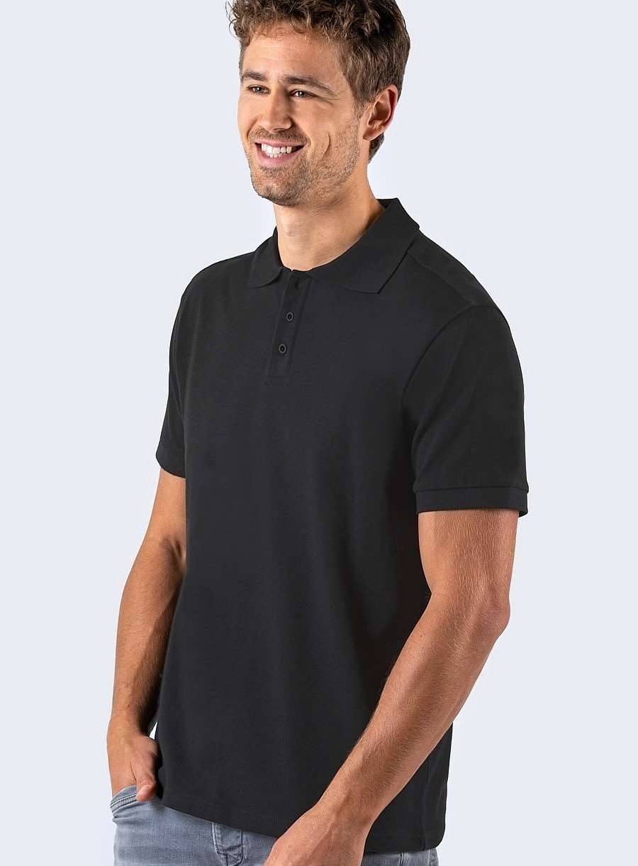 Ekologiczna koszulka polo męska Starworld z bawełny organicznej