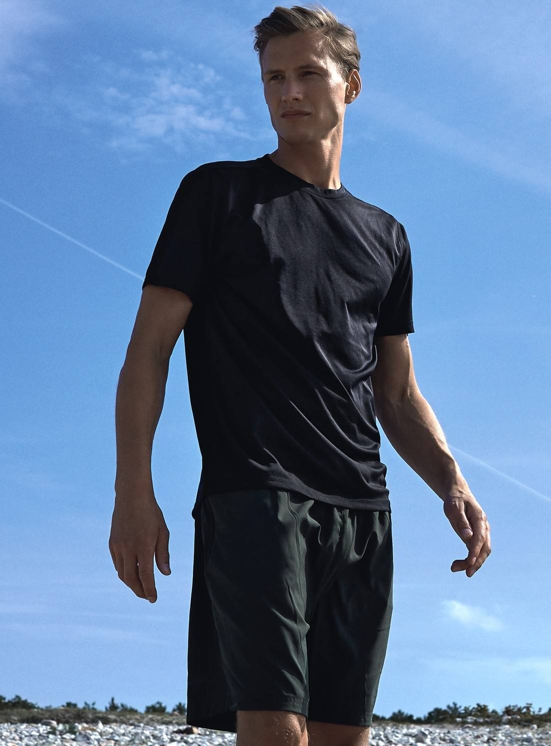 Ekologiczna koszulka sportowa męska szybkoschnąca