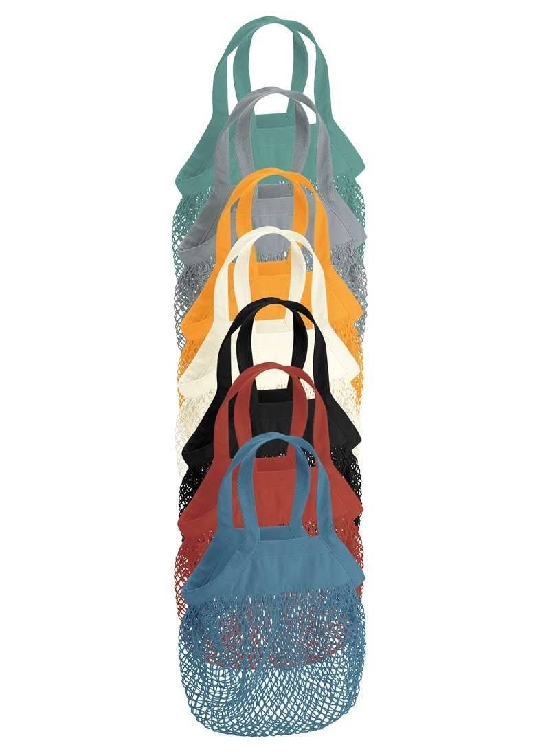 Ekologiczna siatka na zakupy z bawełny organicznej